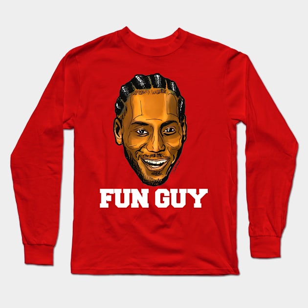 Toronto Fun Guy Meme Long Sleeve T-Shirt by sketchnkustom